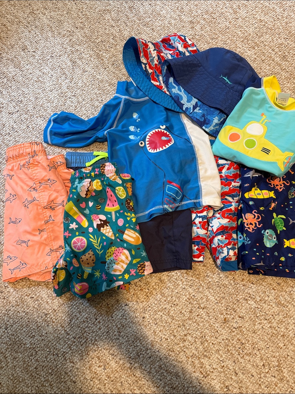 Assorted swim wear